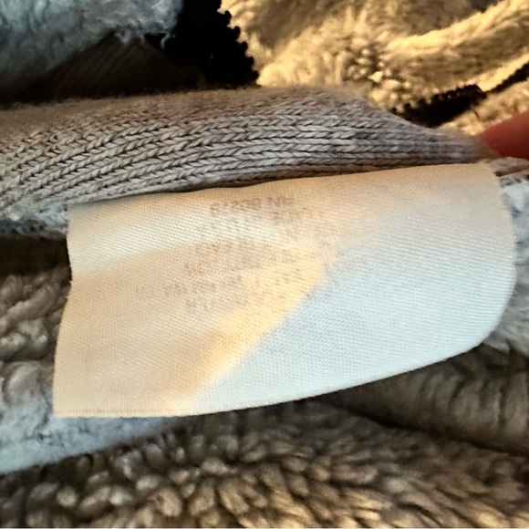 VTG Black Mountain Outdoor Alaska Chunky Fleece Full Zip Nature Deer USA L - Picture 12 of 16